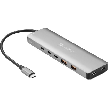 Sandberg USB-C to 5 x USB-C + 2 x - 136-79